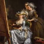 Labille-Guiard, Self-portrait with two pupils